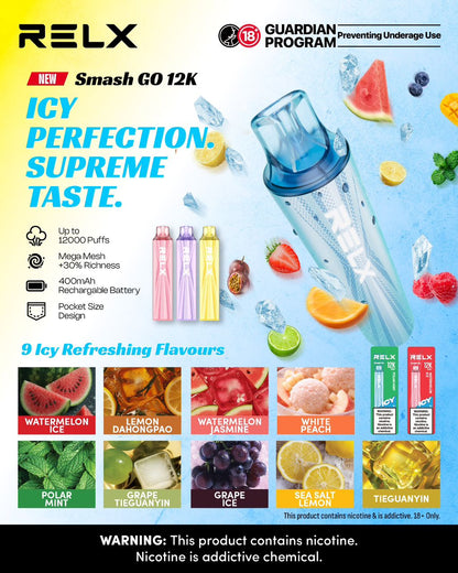 RELX SMASH GO 12000 PUFFS