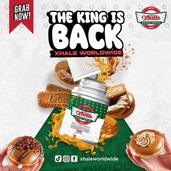 FREEBASE XHALE KOZZ GLAZE DONUTS V1 60ML