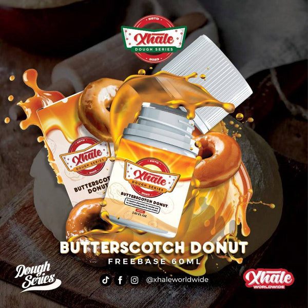 FREEBASE XHALE BUTTERSCOTCH DONUT V2 60ML