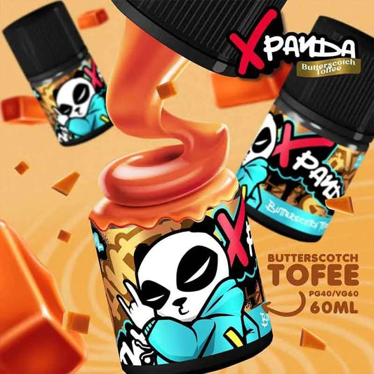 FREEBASE BUTTERSCOTCH TOFFEE 60ML by X PANDA