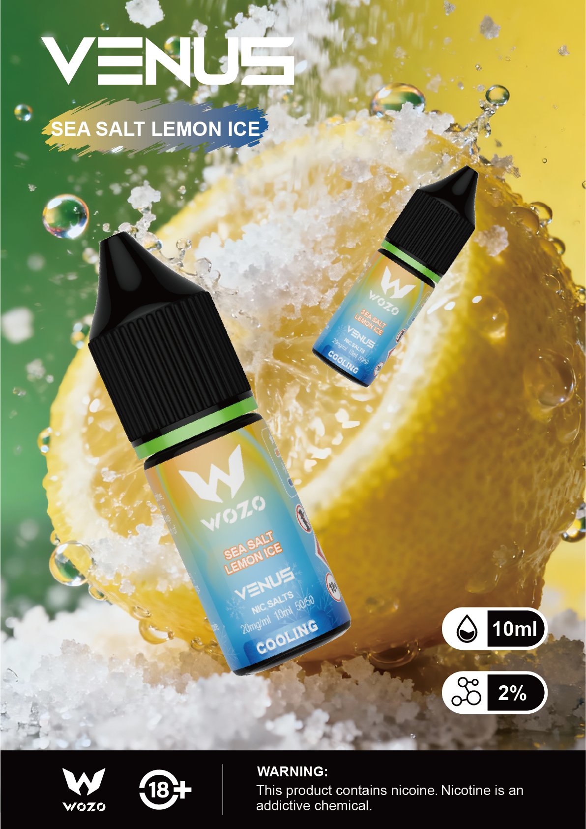 WOZO E-JUICE LIQUID 10ML 20MG