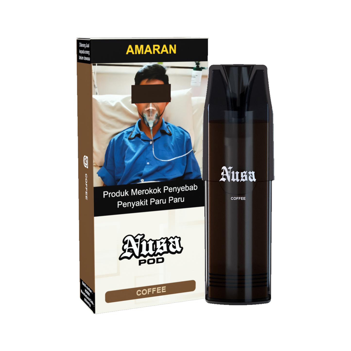 CARTRIDGE NUSAPOD 2.2ML by JUES (1 POD) COMPATIBLE NANO