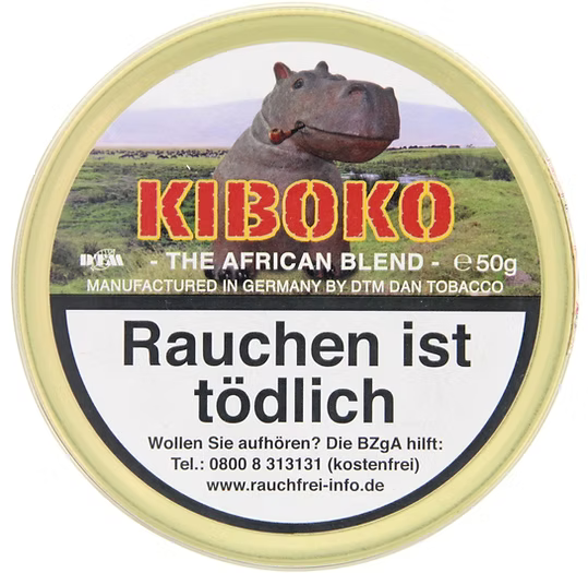 Dan Tobacco Pipe Tobacco Kiboko -50grams