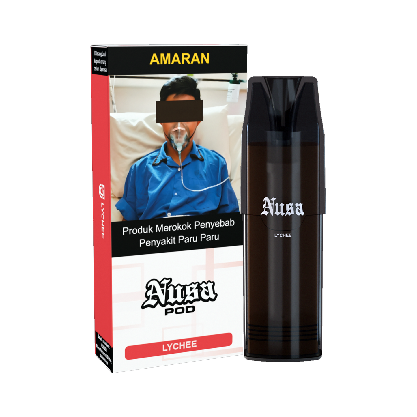 CARTRIDGE NUSAPOD 2.2ML by JUES (1 POD) COMPATIBLE NANO