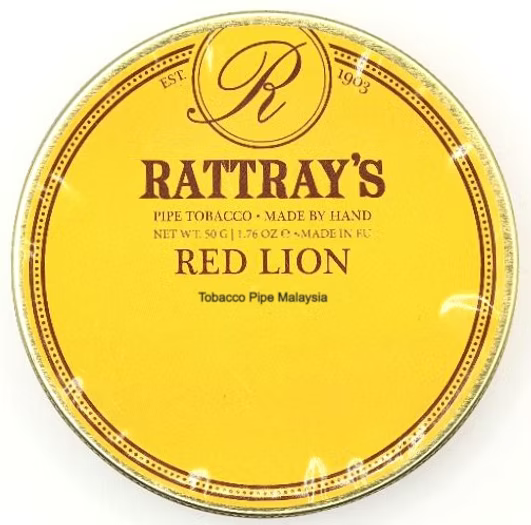 Rattray's Pipe Tobacco Red Lion -50grams