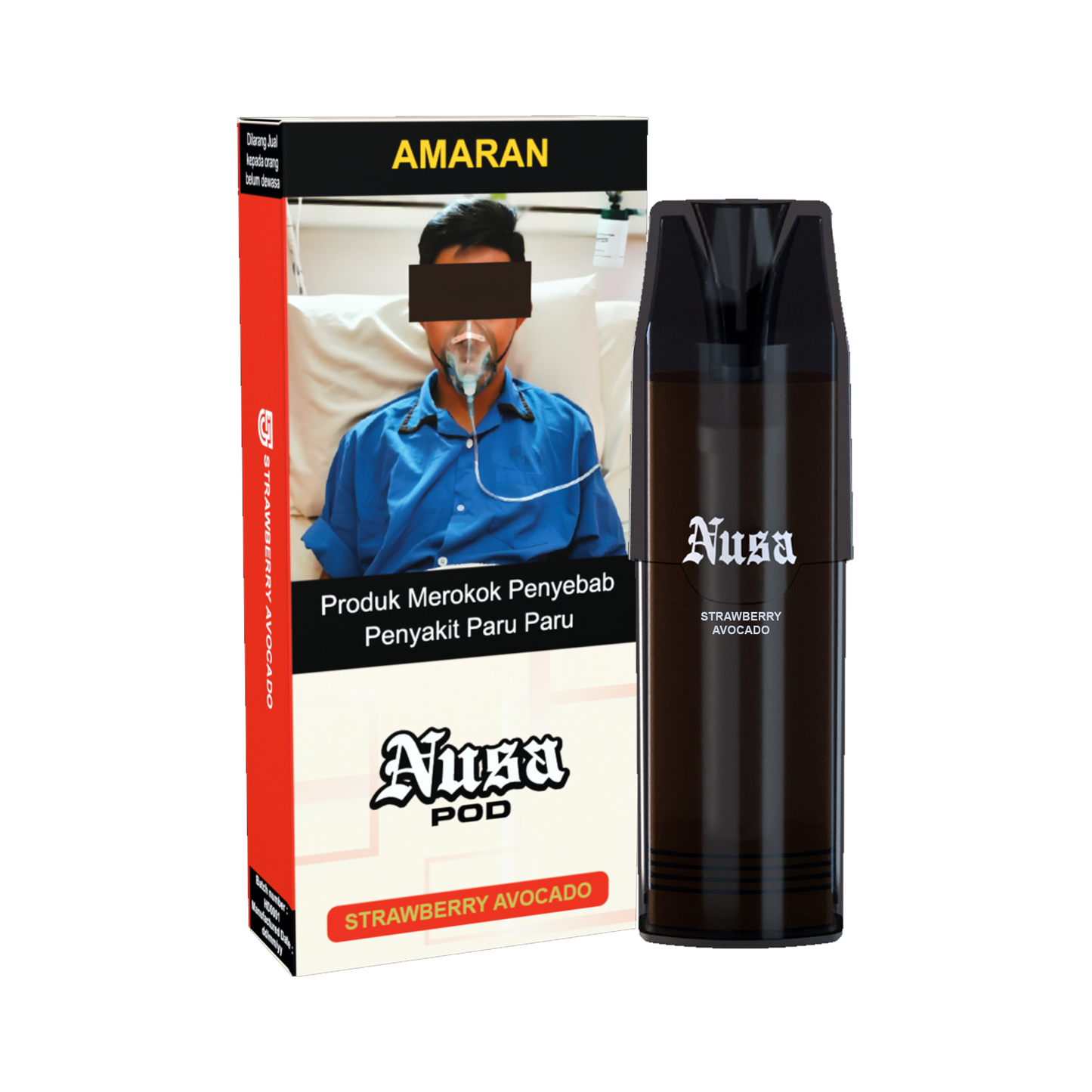 CARTRIDGE NUSAPOD 2.2ML by JUES (1 POD) COMPATIBLE NANO