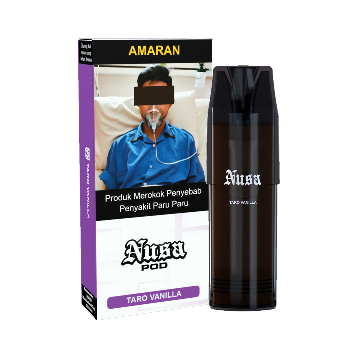 CARTRIDGE NUSAPOD 2.2ML by JUES (1 POD) COMPATIBLE NANO