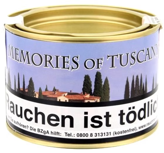 Dan Tobacco Pipe Tobacco Memories Of Tuscany -100grams